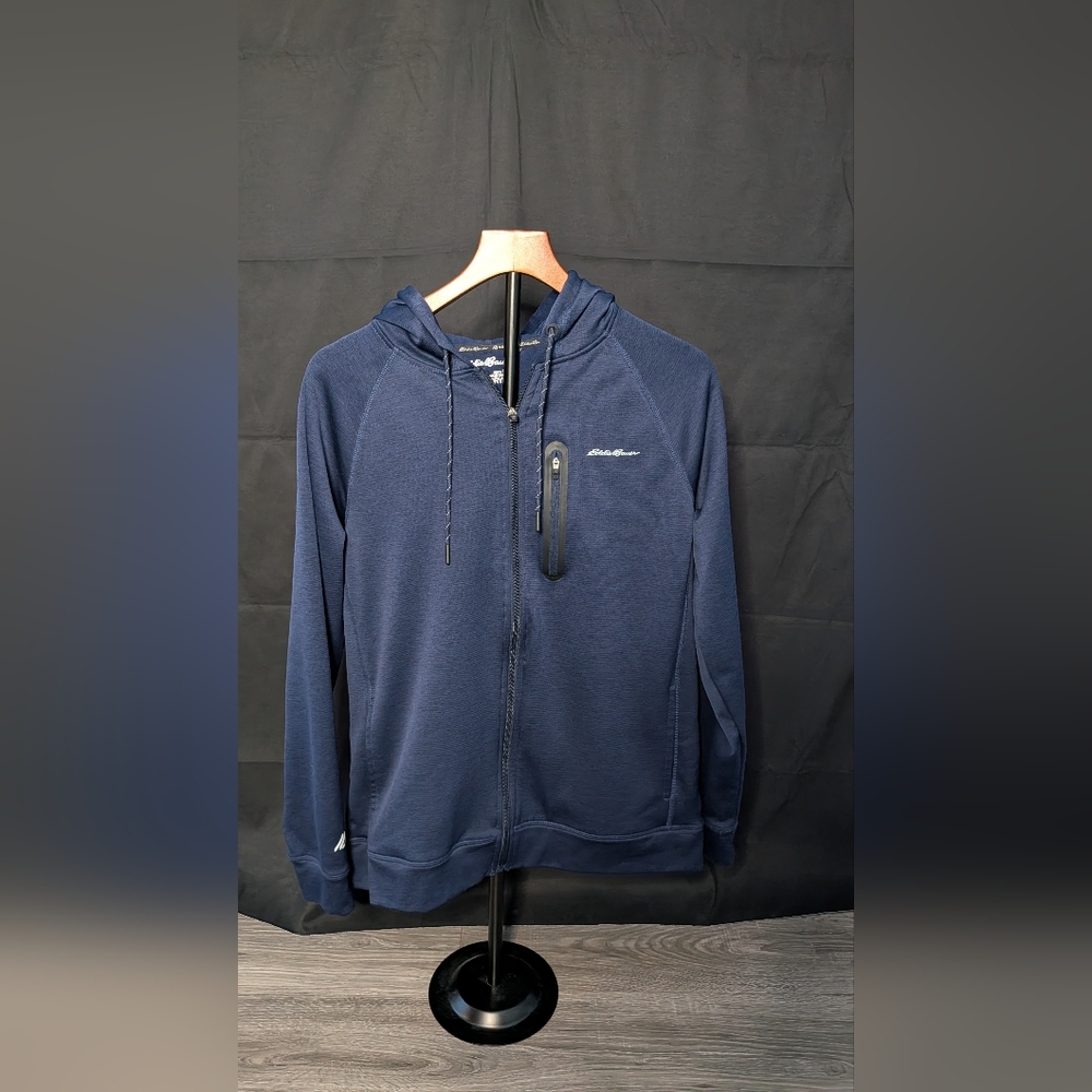Eddie Bauer Dark Blue Full-Zip Jacket